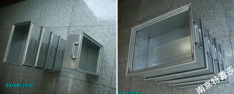 金屬周轉箱堆碼效果 金屬周轉箱堆碼效果