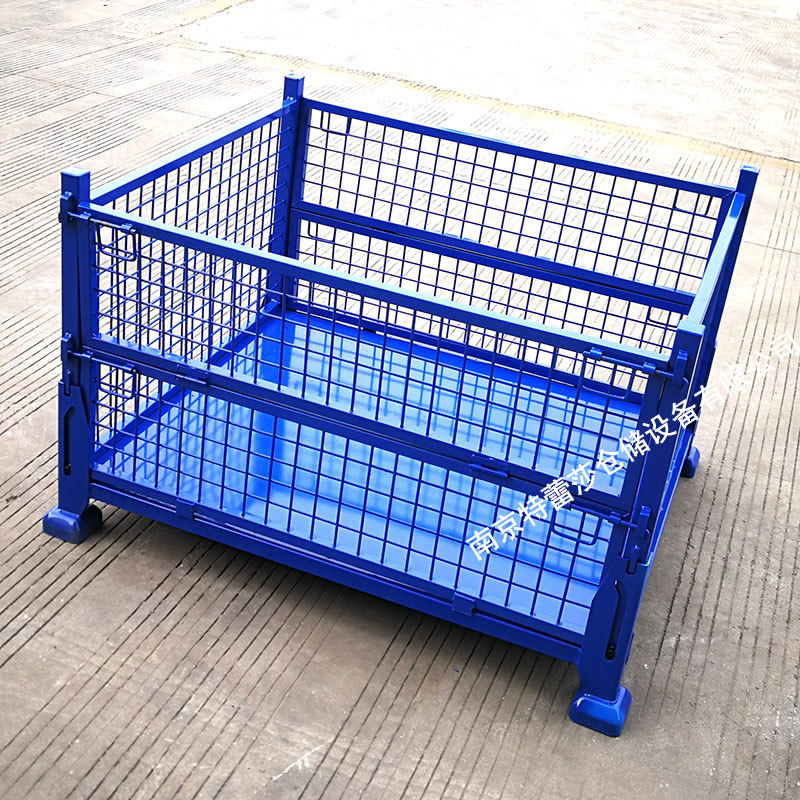 折疊式網(wǎng)格料箱 折疊式網(wǎng)格料箱